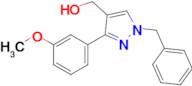 [1-benzyl-3-(3-methoxyphenyl)-1h-pyrazol-4-yl]methanol