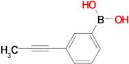 [3-(prop-1-yn-1-yl)phenyl]boronic acid