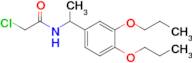 2-Chloro-n-[1-(3,4-dipropoxyphenyl)ethyl]acetamide