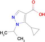 5-Cyclopropyl-1-(propan-2-yl)-1h-pyrazole-4-carboxylic acid