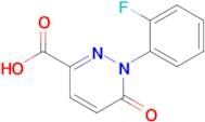 1-(2-Fluorophenyl)-6-oxo-1,6-dihydropyridazine-3-carboxylic acid