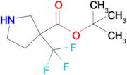 tert-Butyl 3-(trifluoromethyl)pyrrolidine-3-carboxylate