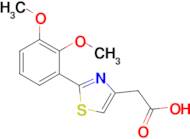 2-[2-(2,3-dimethoxyphenyl)-1,3-thiazol-4-yl]acetic acid