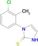 1-(3-chloro-2-methylphenyl)-2,3-dihydro-1H-imidazole-2-thione
