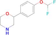 2-[4-(difluoromethoxy)phenyl]morpholine