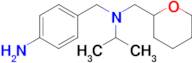 4-({[(oxan-2-yl)methyl](propan-2-yl)amino}methyl)aniline