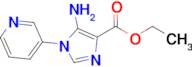 Ethyl 5-amino-1-(pyridin-3-yl)-1h-imidazole-4-carboxylate