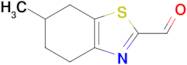 6-Methyl-4,5,6,7-tetrahydro-1,3-benzothiazole-2-carbaldehyde