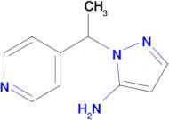 1-[1-(pyridin-4-yl)ethyl]-1h-pyrazol-5-amine