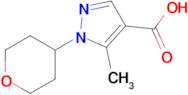 5-Methyl-1-(oxan-4-yl)-1h-pyrazole-4-carboxylic acid