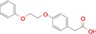 2-[4-(2-phenoxyethoxy)phenyl]acetic acid