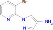 1-(3-Bromopyridin-2-yl)-1h-pyrazol-4-amine