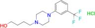 4-{4-[3-(trifluoromethyl)phenyl]piperazin-1-yl}butan-1-ol hydrochloride