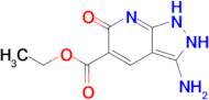 ethyl 3-amino-6-oxo-1H,2H,6H-pyrazolo[3,4-b]pyridine-5-carboxylate