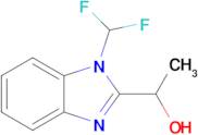 1-[1-(difluoromethyl)-1h-1,3-benzodiazol-2-yl]ethan-1-ol