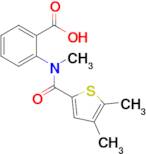 2-(n-Methyl4,5-dimethylthiophene-2-amido)benzoic acid