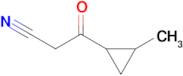 3-(2-Methylcyclopropyl)-3-oxopropanenitrile