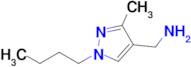 (1-Butyl-3-methyl-1h-pyrazol-4-yl)methanamine