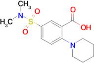 5-(Dimethylsulfamoyl)-2-(piperidin-1-yl)benzoic acid