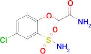 2-(4-Chloro-2-sulfamoylphenoxy)acetamide