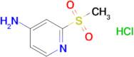 2-Methanesulfonylpyridin-4-amine hydrochloride