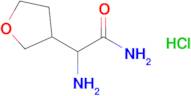 2-Amino-2-(oxolan-3-yl)acetamide hydrochloride