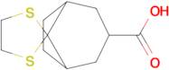 Spiro[bicyclo[3.2.1]octane-8,2'-[1,3]dithiolane]-3-carboxylic acid