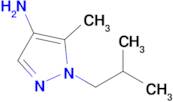 5-Methyl-1-(2-methylpropyl)-1h-pyrazol-4-amine