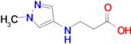 3-[(1-methyl-1h-pyrazol-4-yl)amino]propanoic acid