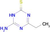 6-Amino-4-ethyl-1,2-dihydro-1,3,5-triazine-2-thione