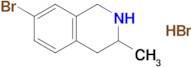 7-Bromo-3-methyl-1,2,3,4-tetrahydroisoquinoline hydrobromide