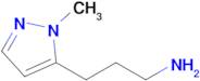 3-(1-Methyl-1h-pyrazol-5-yl)propan-1-amine