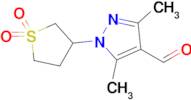 1-(1,1-Dioxo-1lambda6-thiolan-3-yl)-3,5-dimethyl-1h-pyrazole-4-carbaldehyde