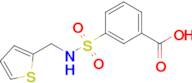 3-[(thiophen-2-ylmethyl)sulfamoyl]benzoic acid