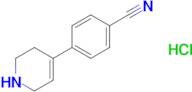 4-(1,2,3,6-Tetrahydropyridin-4-yl)benzonitrile hydrochloride