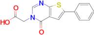 2-{4-oxo-6-phenyl-3h,4h-thieno[2,3-d]pyrimidin-3-yl}acetic acid