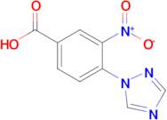 3-Nitro-4-(1h-1,2,4-triazol-1-yl)benzoic acid