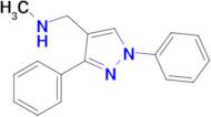 [(1,3-diphenyl-1h-pyrazol-4-yl)methyl](methyl)amine