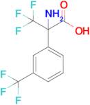 2-Amino-3,3,3-trifluoro-2-[3-(trifluoromethyl)phenyl]propanoic acid