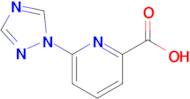 6-(1h-1,2,4-Triazol-1-yl)pyridine-2-carboxylic acid