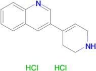 3-(1,2,3,6-Tetrahydropyridin-4-yl)quinoline dihydrochloride