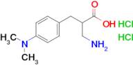 3-Amino-2-{[4-(dimethylamino)phenyl]methyl}propanoic acid dihydrochloride