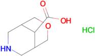 3-Oxa-7-azabicyclo[3.3.1]nonane-9-carboxylic acid hydrochloride