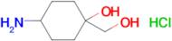 4-Amino-1-(hydroxymethyl)cyclohexan-1-ol hydrochloride