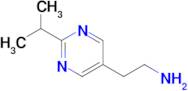 2-[2-(propan-2-yl)pyrimidin-5-yl]ethan-1-amine