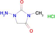 1-Amino-3-methylimidazolidine-2,4-dione hydrochloride