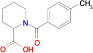 1-(4-Methylbenzoyl)piperidine-2-carboxylic acid