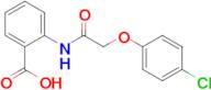 2-[2-(4-chlorophenoxy)acetamido]benzoic acid