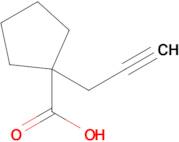 1-(prop-2-yn-1-yl)cyclopentane-1-carboxylic acid