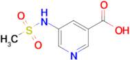 5-Methanesulfonamidopyridine-3-carboxylic acid